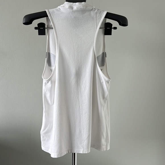 ADIDAS ORIGINALS Women's Trefoil Oversize Logo Muscle Tank - Picture 7 of 7